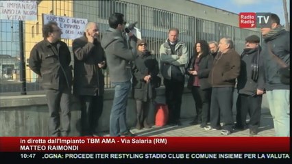 Un Giorno Speciale - Matteo Raimondi in diretta dall'impianto TMB AMA di Via Salaria (Parte 2) - 22 gennaio 2016