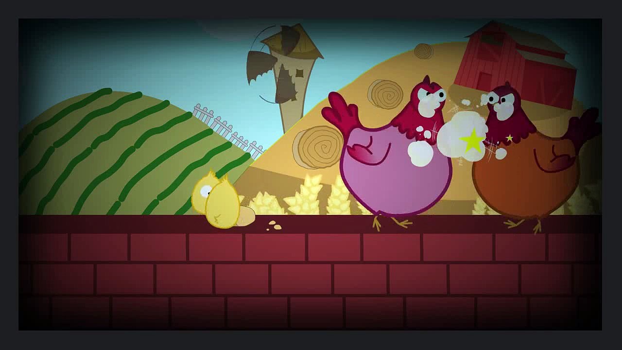 Une Poule Sur Un Mur - Comptine pour enfant