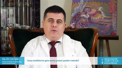 Yüzey özelliklerine göre meme protezi çeşitleri nelerdir? - Op. Dr. Can İşler