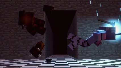 Minecraft Animation Song: Die in a Fire (Minecraft Five Nights at Freddys Animated)