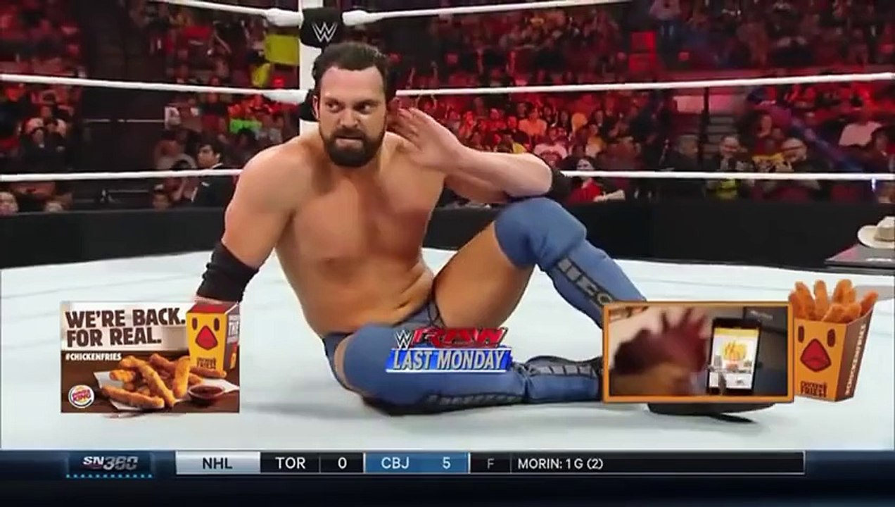 WWE MIZ TV SMACKDOKWN 4 9 2015