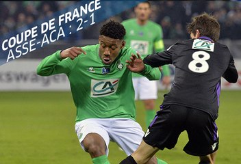 Coupe de France, 16e de finale : AS Saint-Etienne - AC Ajaccio (2-1), les buts