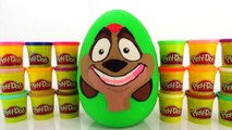 The Lion Guard Giant Play Doh Surprise Egg with The Lion King McDonalds Happy Meal Kids Toys 2004