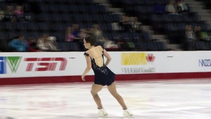 2016 CTNSC Junior Women Free Prorgam - A PINEAULT