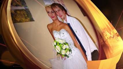 Wedding album - gold rings