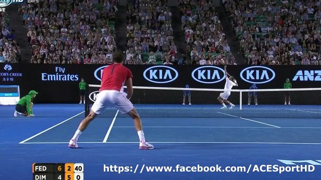 Roger Federer vs Grigor Dimitrov 2016 Australian Open R3 Highlights HD