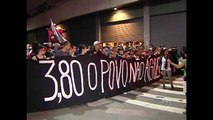 Passe Livre faz quinto protesto contra aumento de tarifas em São Paulo