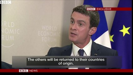 Manuel Valls - Migrants : "L'Europe peut mourir si elle n'est pas capable de protéger ses frontières"