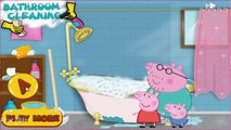 Peppa Pig Full English Episodes Games - Peppa Pig Family Cleaning Day