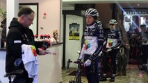 Cyclisme - Alain Rousseau le soigneur de l'équipe Poitou-Charentes Futuroscope 86