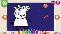 Peppa Pig Painting Paint Coloring Color Jogo Pintar Desenhar - Vampire Peppa Pig Nursery Rhymes Song