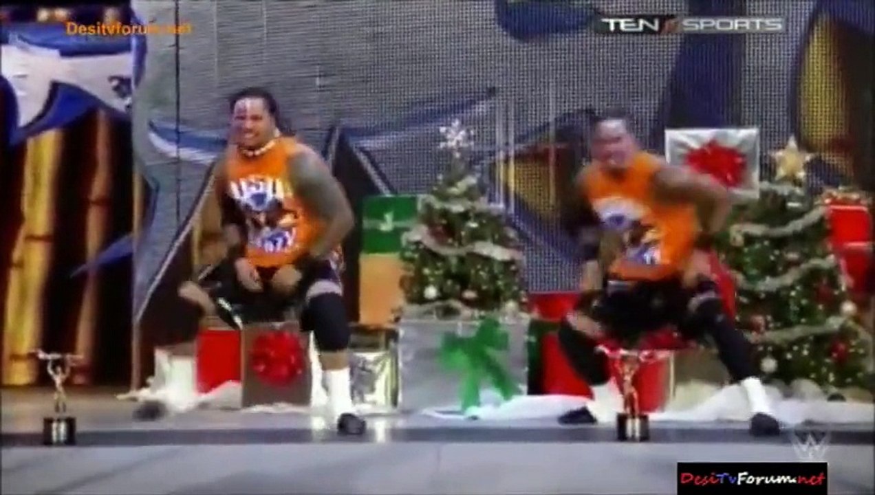 Jimmy Usos vs The Miz SMACKDOWN 12 26 2014