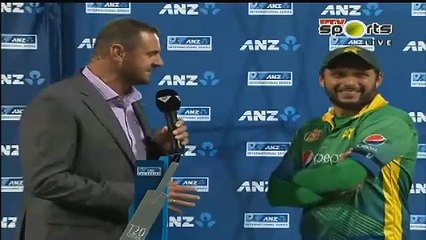 Shahid Afridi receives Farewell from New Zealand crowed