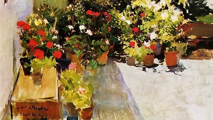 Развивающие мультфильмы Совы - Художник Хоакин Соролья - Всемирная картинная галерея