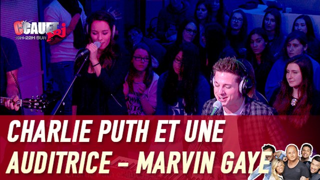 Charlie Puth et une auditrice - Marvin Gaye - Live -C'Cauet sur NRJ