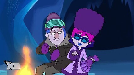 The 7D - Awkward Hildy and Grim Moment - Official Disney XD UK HD