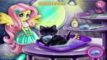 My Little Pony Equestria Girls Rainbow Rocks Fluttershys Pet Care Game for Children