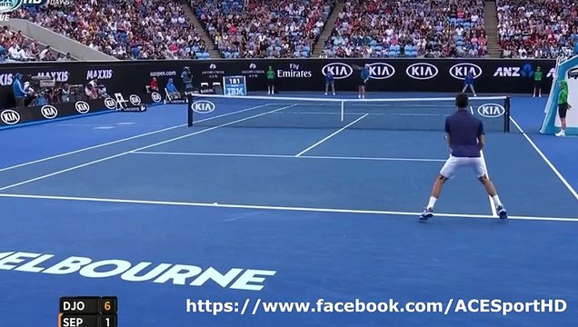 Novak Djokovic vs Andreas Seppi 2016 Australian Open R3 Highlights