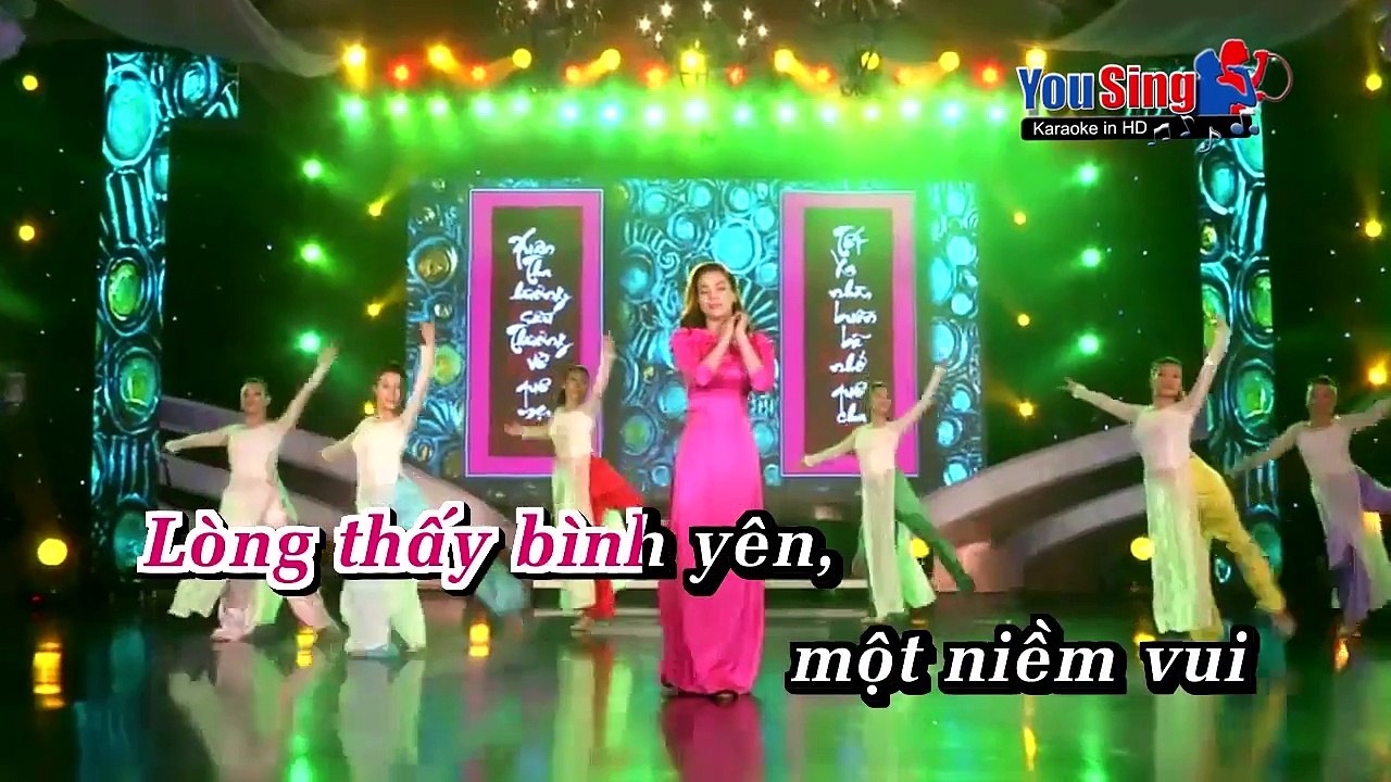 Karaoke Bức Tranh Xuân Ngời_Hồ Ngọc Hà
