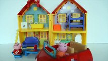 Pig George da Familia Peppa Pig fazendo tudo por Um Bandeide!!! Em Portugues Disneytoptoys