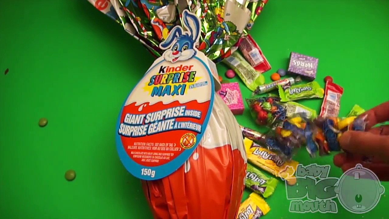Opening a Collection of Easter Surprise Eggs! With a Huge Kinder Surprise Maxi Egg!