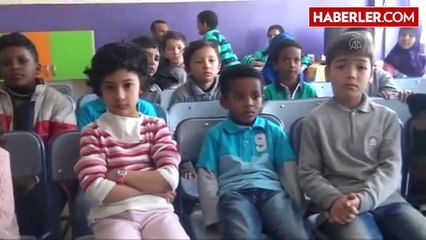 Isparta'nın Afrikalı Çocukları Karnelerini Aldı