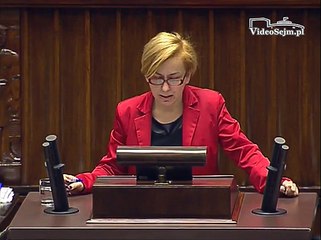 Poseł Paulina Hennig-Kloska - Wystąpienie z dnia 22 grudnia 2015 roku.