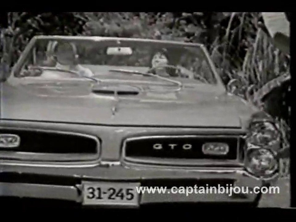 1966 PONTIAC GTO CAR COMMERCIAL