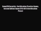 [PDF Download] CompTIA Security  Certification Practice Exams Second Edition (Exam SY0-401)