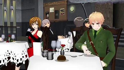 【APヘタリアMMD】England and Steak Tartare【Comedy】 - dramacd -manga