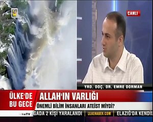 Evrenin tesadüf eseri oluşumuna inananlar... [Yrd. Doç. Dr. Emre Dorman]