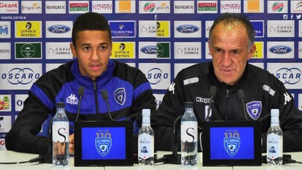 Guingamp-Bastia : L'essentiel des confs d'A. Ngando et G. Printant