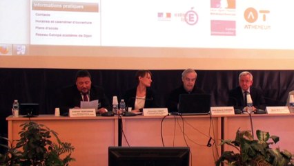 Mot d'introduction de Laurent Tainturier (directeur territorial Canopé Bourgogne Franche-Comté).