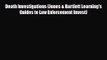 [PDF Download] Death Investigations (Jones & Bartlett Learning's Guides to Law Enforcement