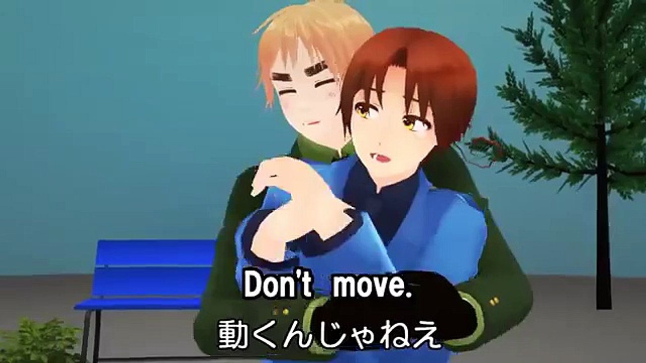 【APヘタリアMMD】 Learning English Video - dramacd -manga