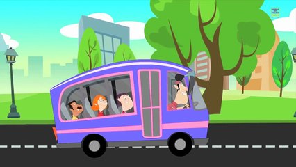 Werewolves Wheels On The Bus | Nursery Rhyme And Kids Songs