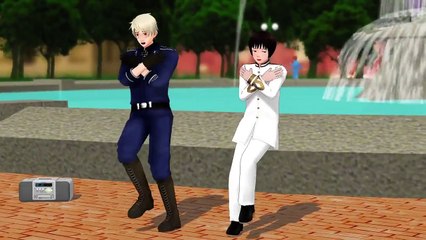 【APヘタリアMMD】 蔵掃除のヒメヒメぺったんこ 【SUB】 - dramacd -manga