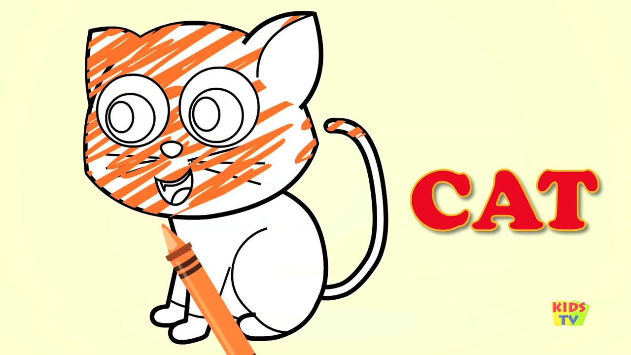 Coloring Book - Learn Colors - What Color Is Th...