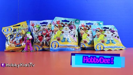 Imaginext Blind Bags! Surprise Toys with HobbyDee, Fisher Price HobbyKidsTV