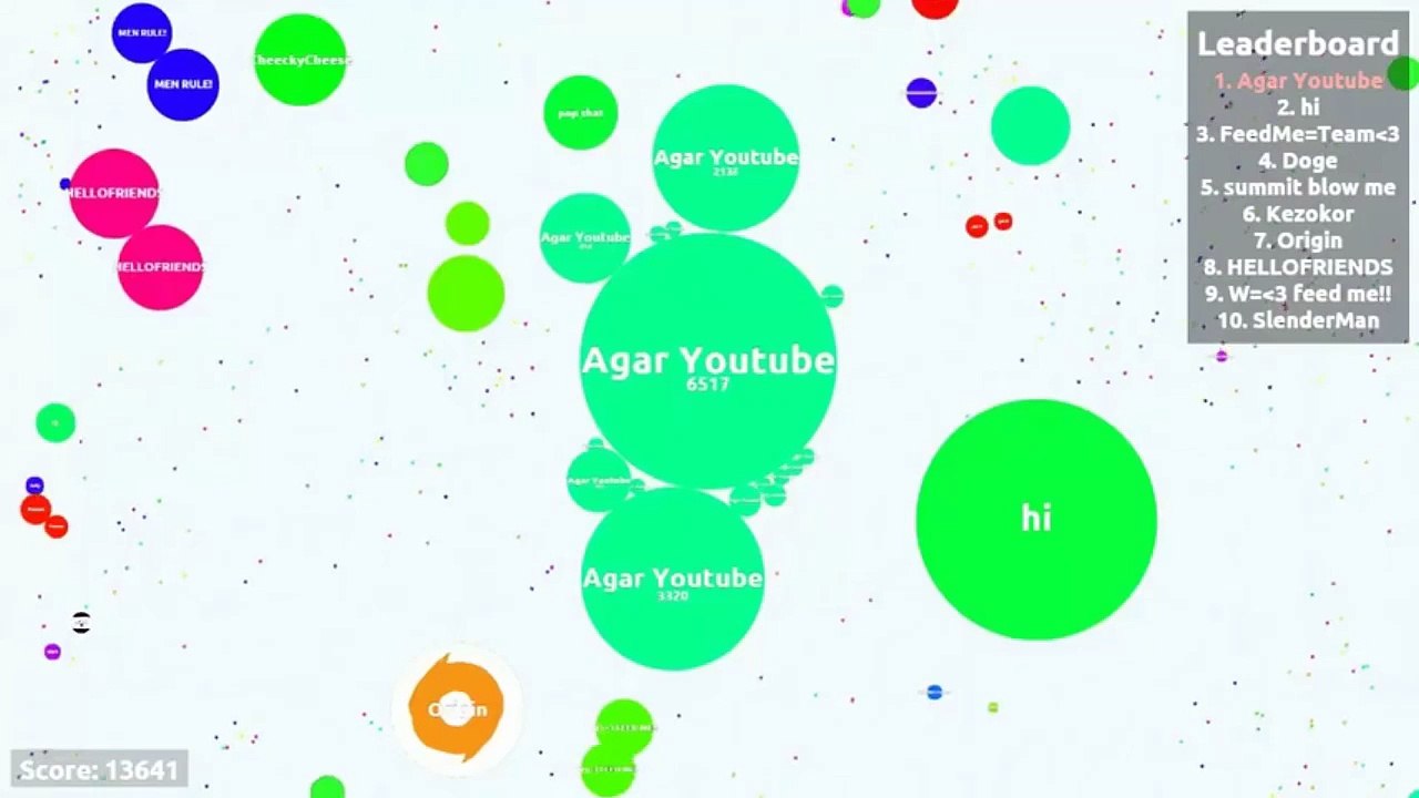 AGARIO ACTION !!!!