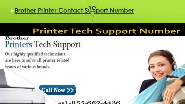 Brother Printer Technical Help 1-855-662-4436