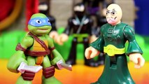 Teenage Mutant Ninja Turtles TMNT Half Shell Heroes Battle Imaginext Warriors To Save Case