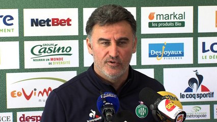 Christophe Galtier: «Un investissement au moins égal à celui du derby»