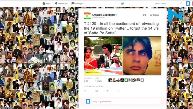 Whoa! Amitabh Bachchan now has 19 million Twitter followers