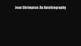 [PDF Download] Jean Shrimpton: An Autobiography [Download] Full Ebook