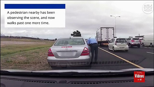 Watch - Cape Town officer shot at point blank range during patrol, Returns fire