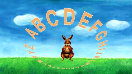 ABC song with kangaroo jumping