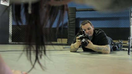 Jessica Ashly Photo Shoot BTS - MMA Candy