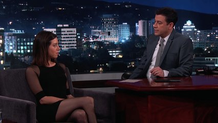 Aubrey Plaza Gave Aziz Ansari Blood & Hair - CONAN on TBS