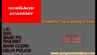 India's No.1 Top and Trusted coaching centre for BANK PO SSC DELHI POLICE